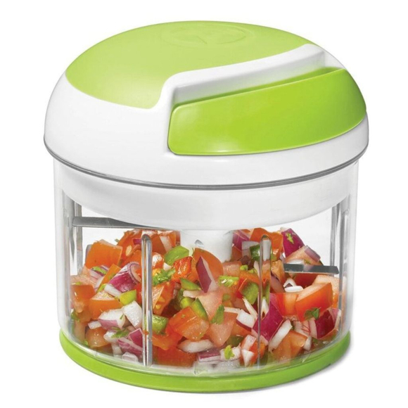 NWOT Starfrit Pull Chopper, Green/White | Kitchen Ergonomic Tools | Lime Green - Picture 8 of 11